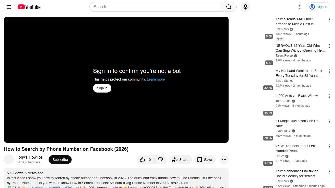 How to Search by Phone Number on Facebook (2026) - YouTube